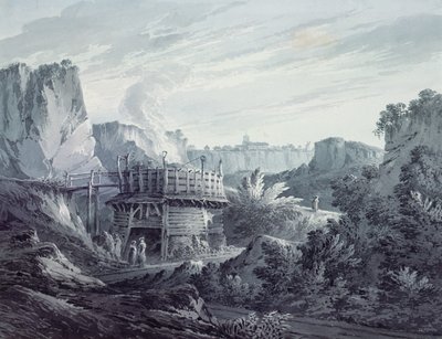 Landscape with a Lime Quarry by James Bourne